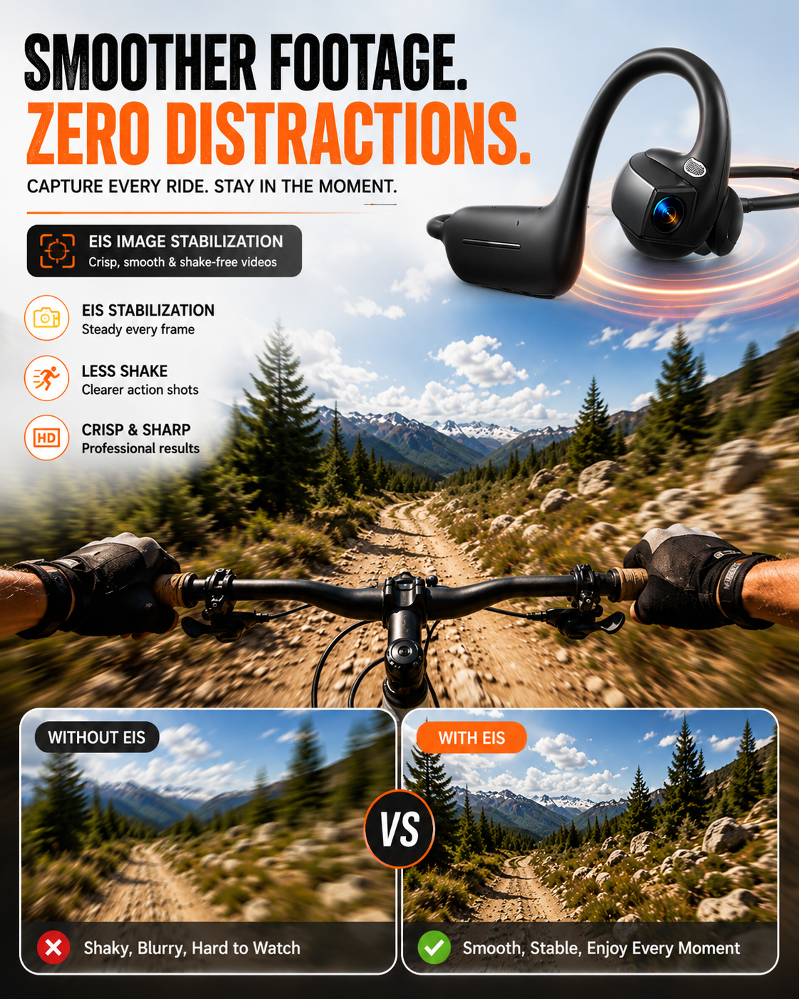 AI Camera Headset
