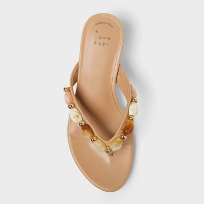 Elegant Beaded Sandals – Lightweight & Comfortable