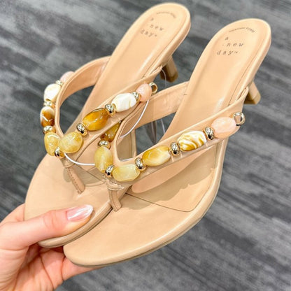 Elegant Beaded Sandals – Lightweight & Comfortable