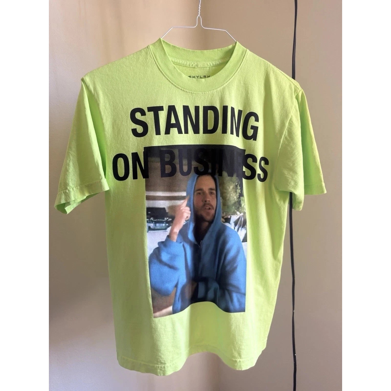 Justin Bieber Standing on Business Coachella T-Shirt